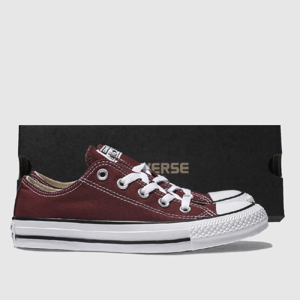 Schuh Converse All Star Ox In Burgundy