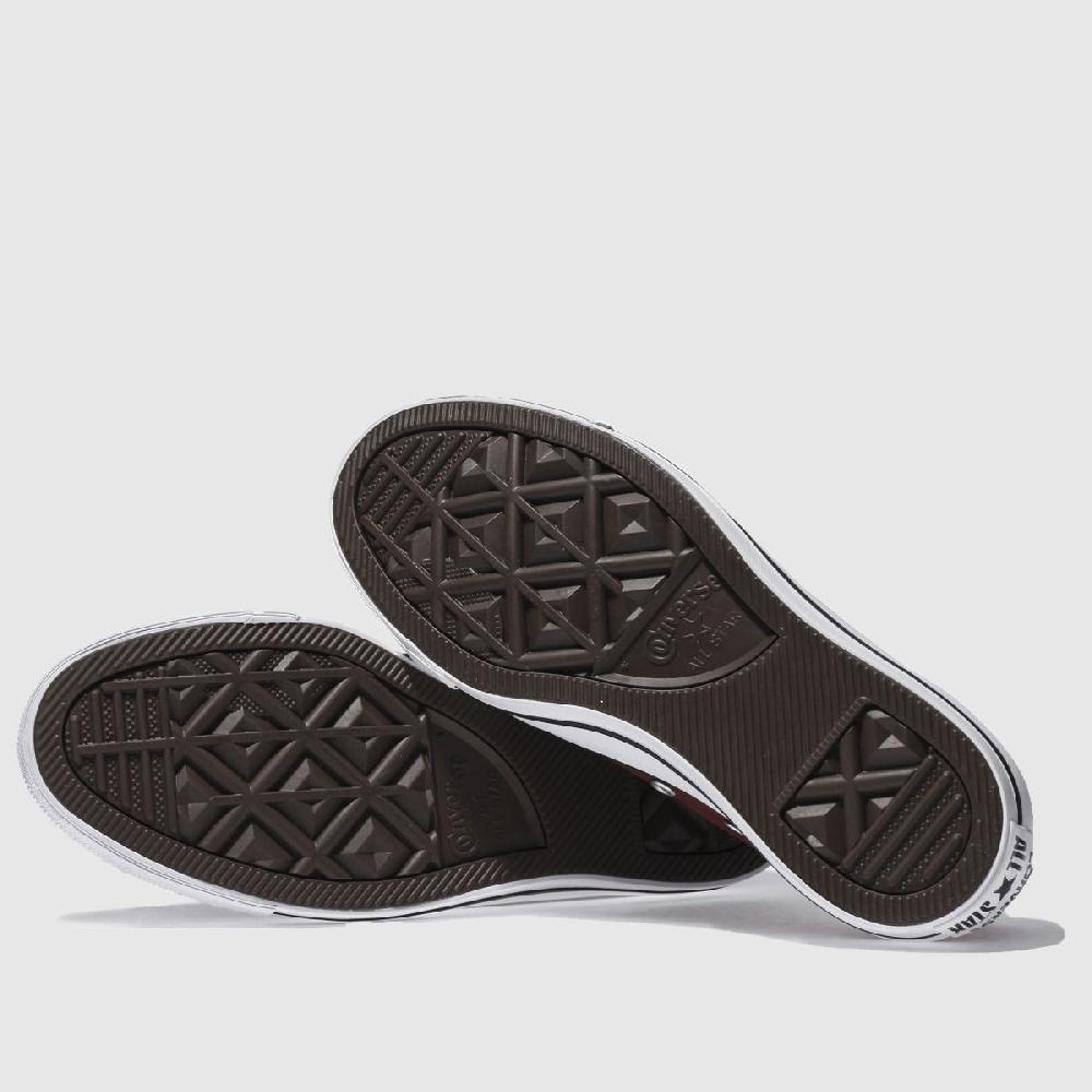 Schuh Converse All Star Ox In Burgundy