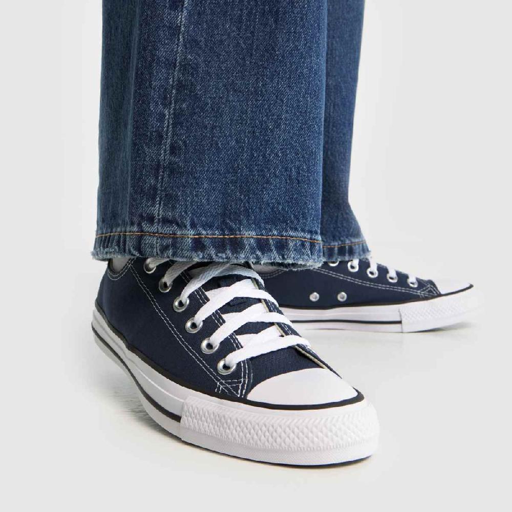 Schuh Converse All Star Ox In Navy & White