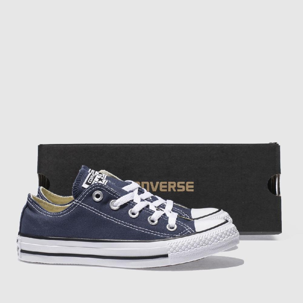 Schuh Converse All Star Ox In Navy & White