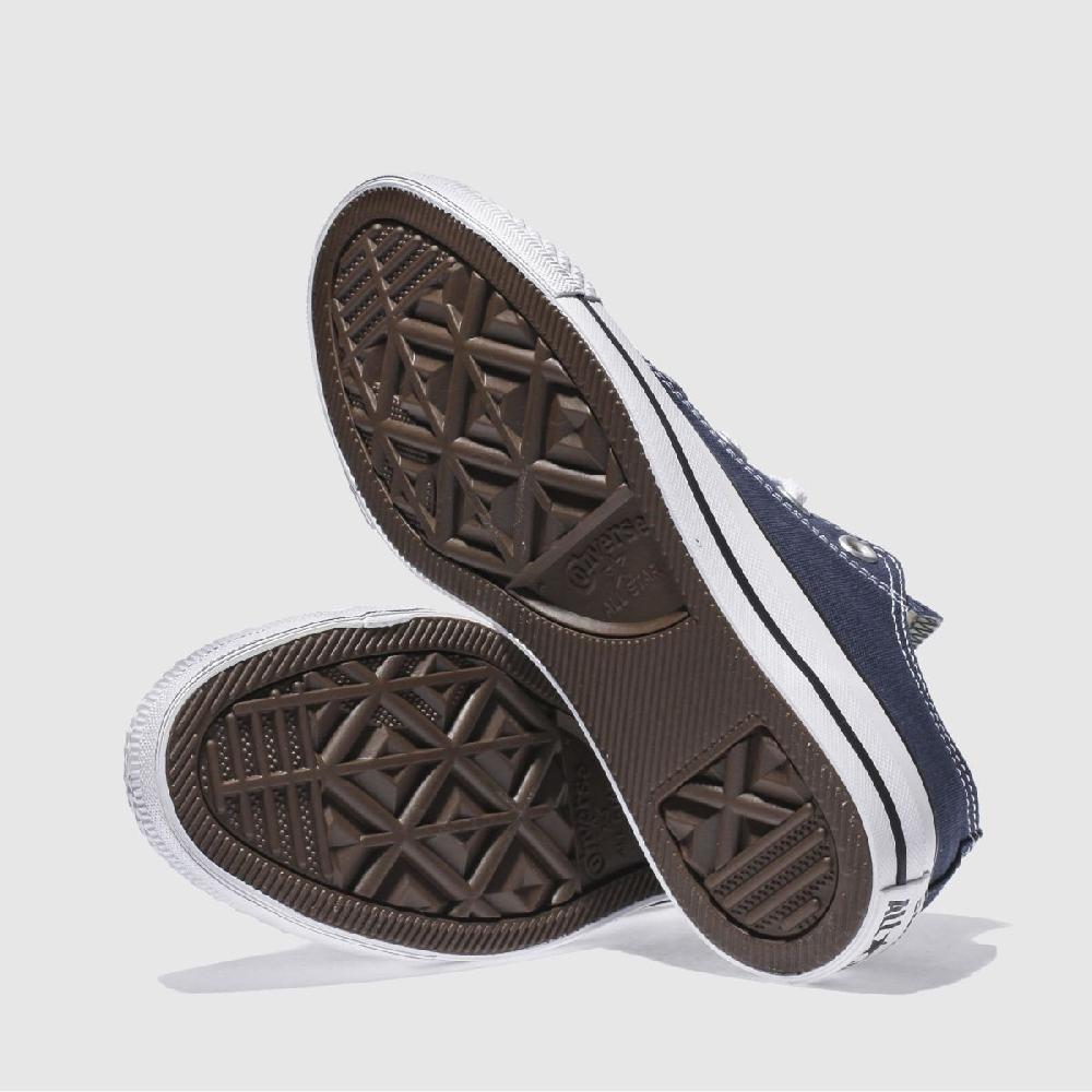Schuh Converse All Star Ox In Navy & White