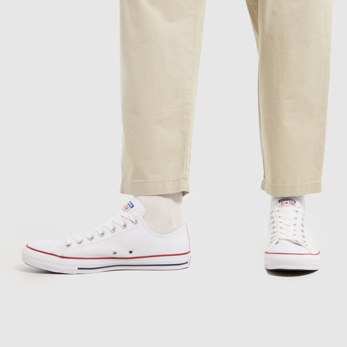 Schuh Converse All Star Ox In White