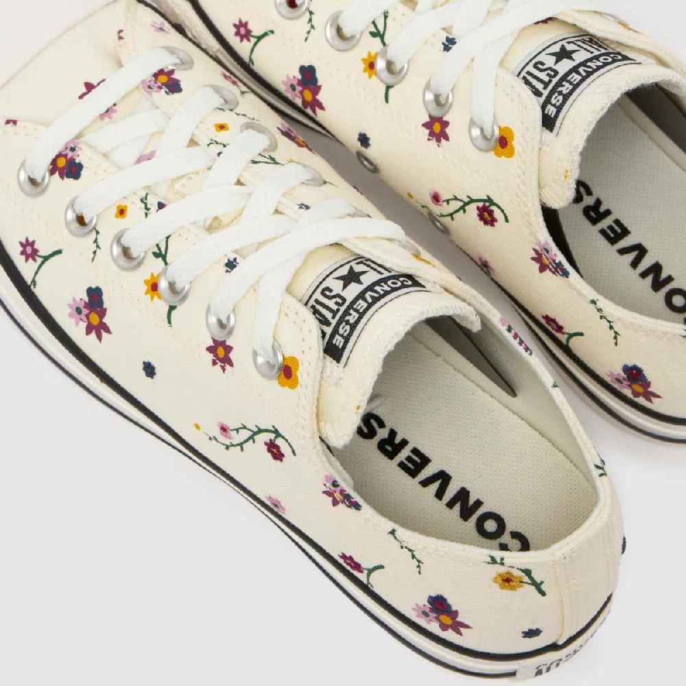 Schuh Converse All Star Ox In White Multi