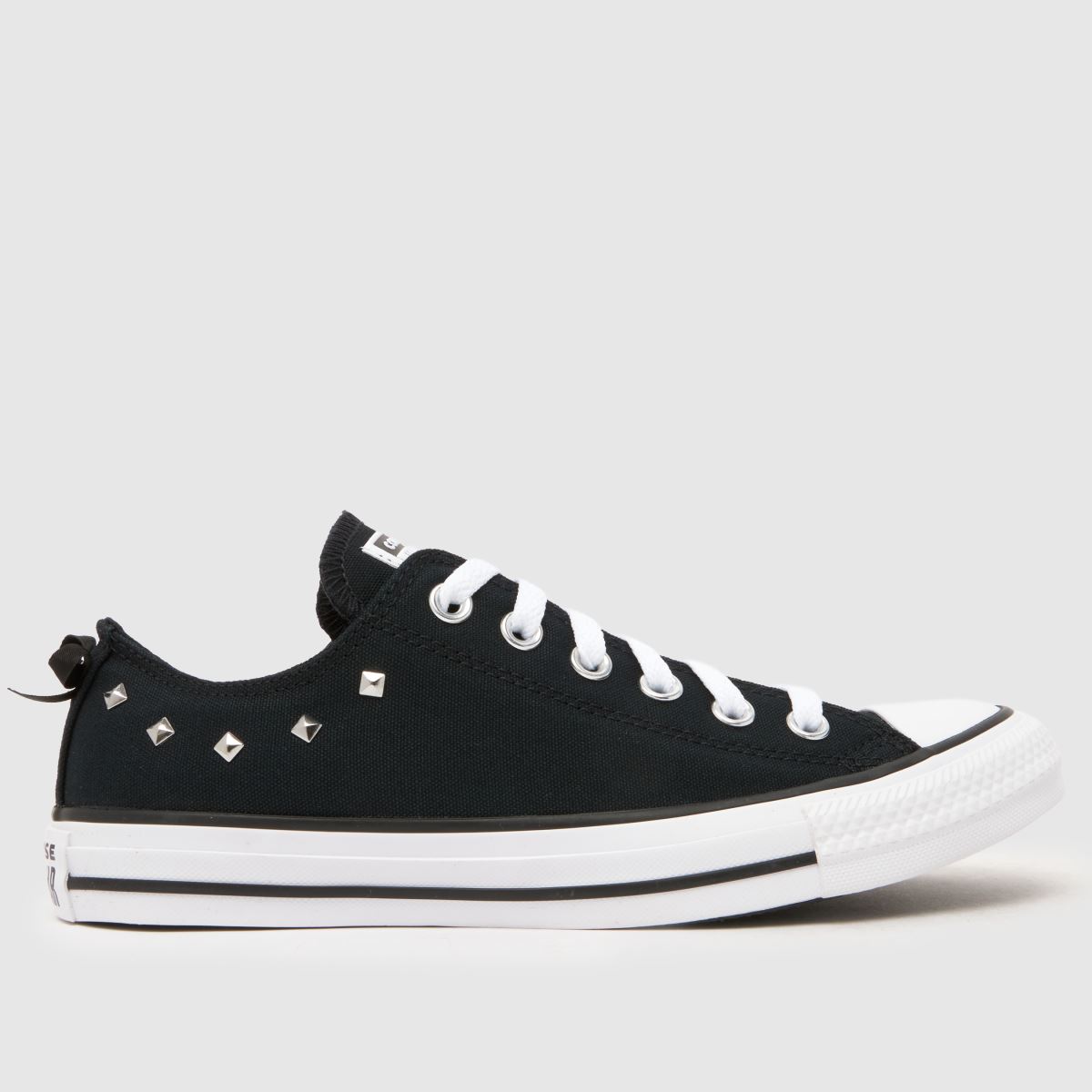schuh Converse All Star Ox Stud in Black & White