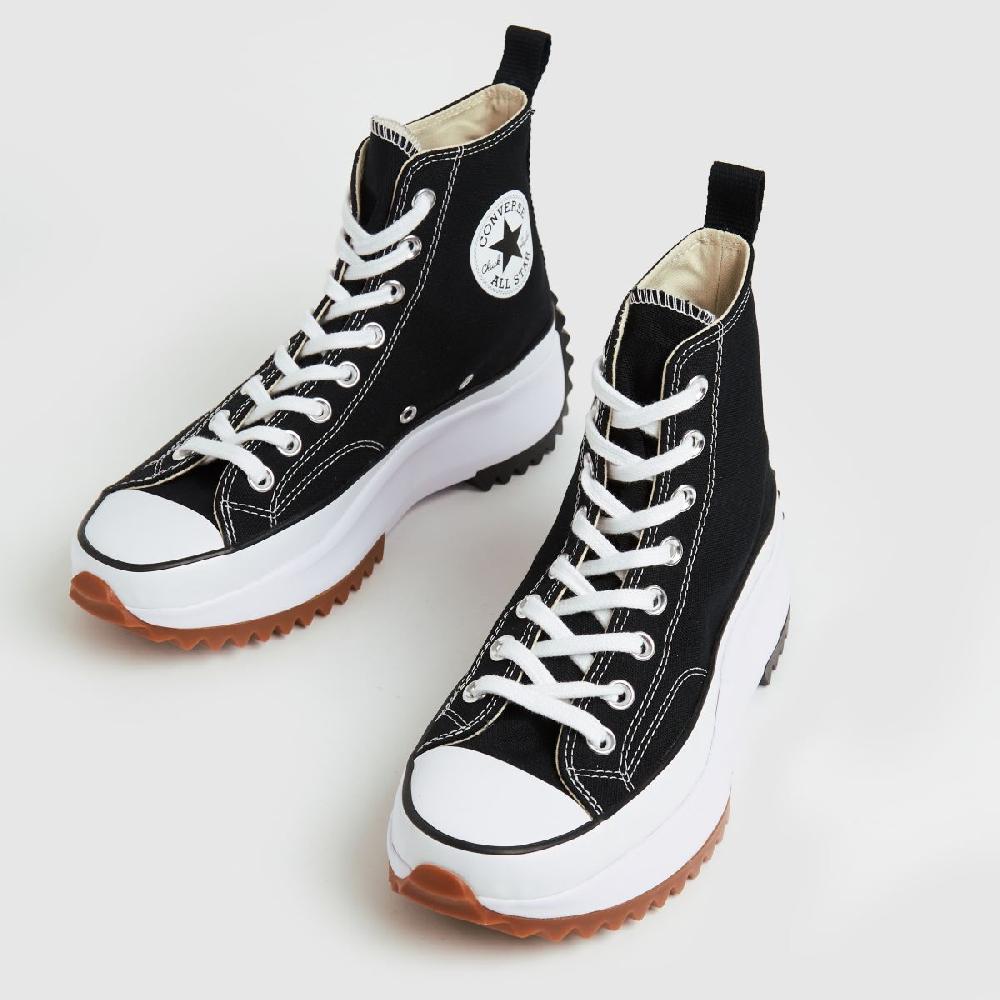 Schuh Converse Run Star Hike Hi In Black & White