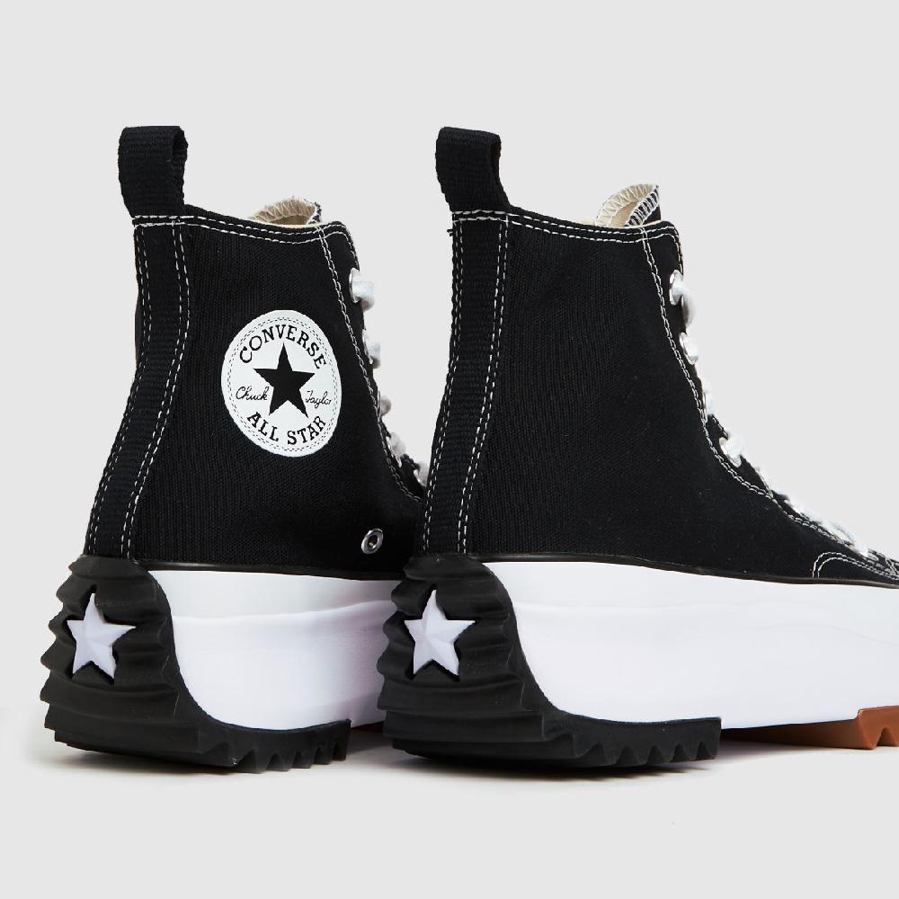 Schuh Converse Run Star Hike Hi In Black & White