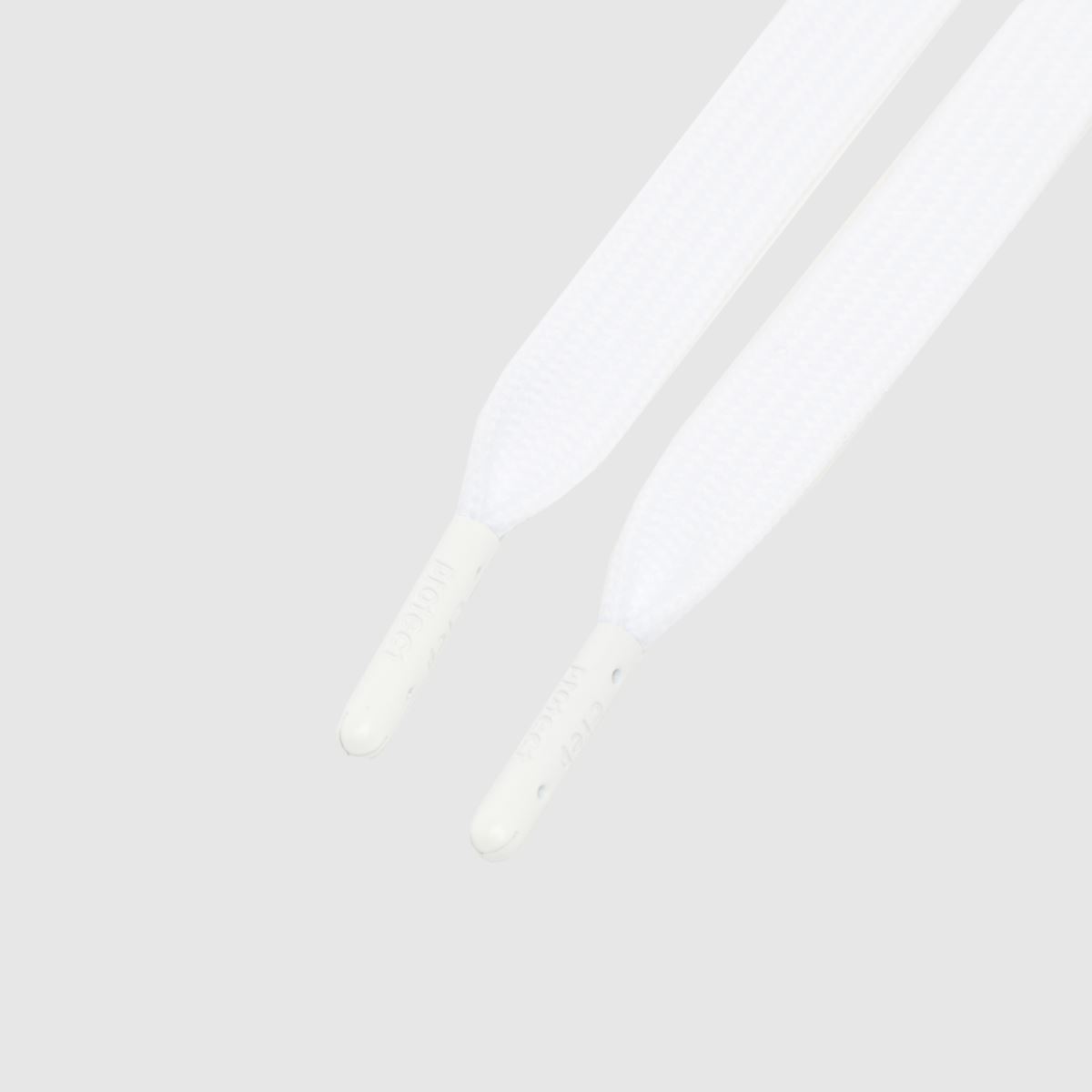 Schuh Crep Protect Flat Tonal Laces In White