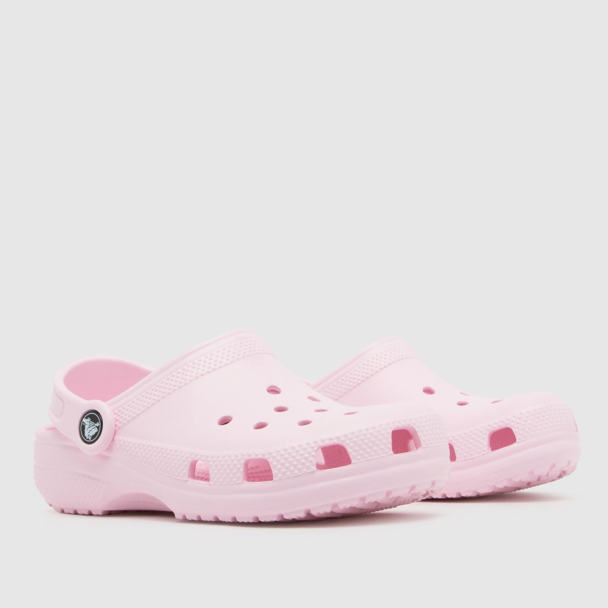 Schuh Crocs Classic Clog Girls Junior In Pale Pink