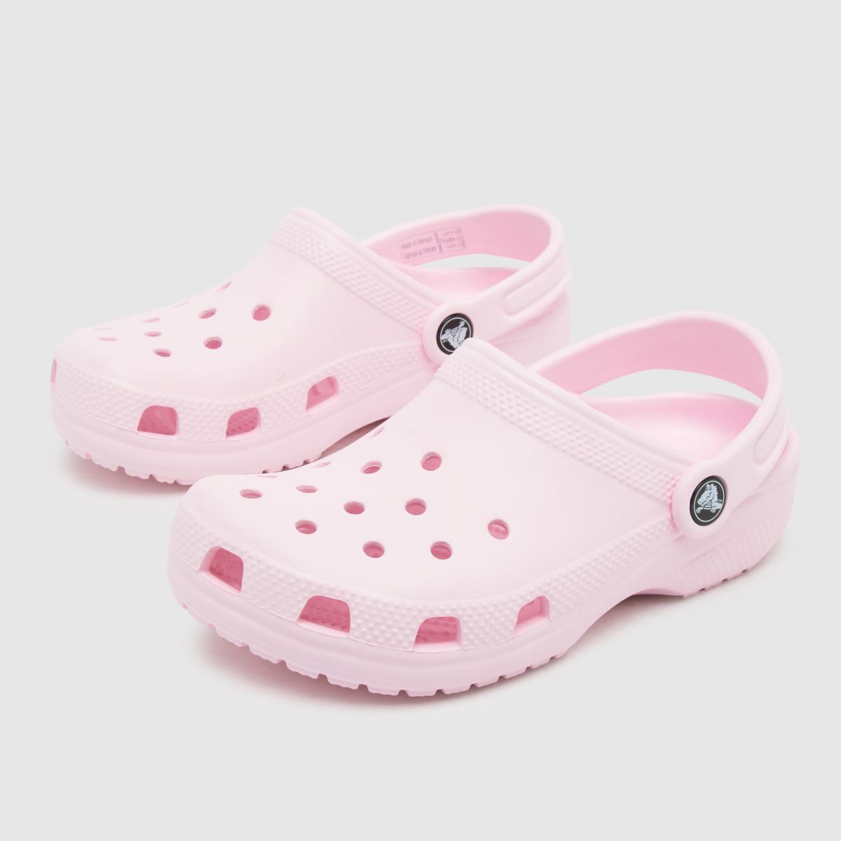 Schuh Crocs Classic Clog Girls Junior In Pale Pink