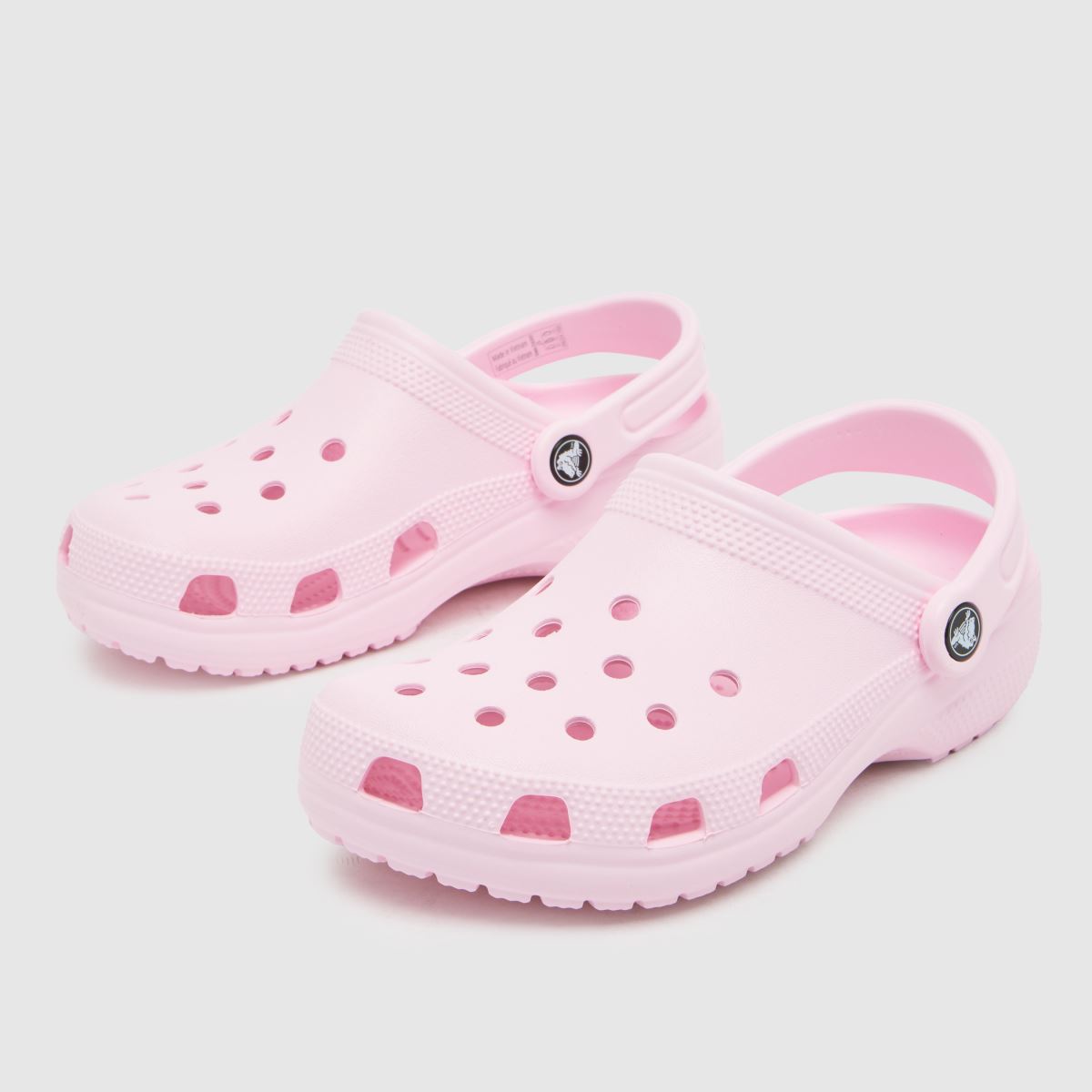 Schuh Crocs Classic Clog Girls Youth In Pale Pink