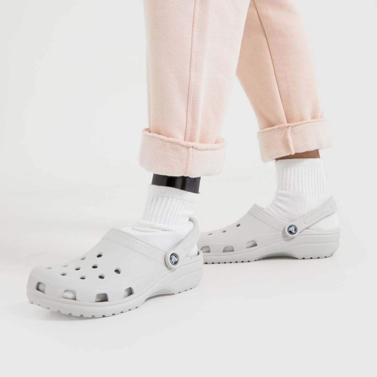 Schuh Crocs Classic Clog In Light Grey
