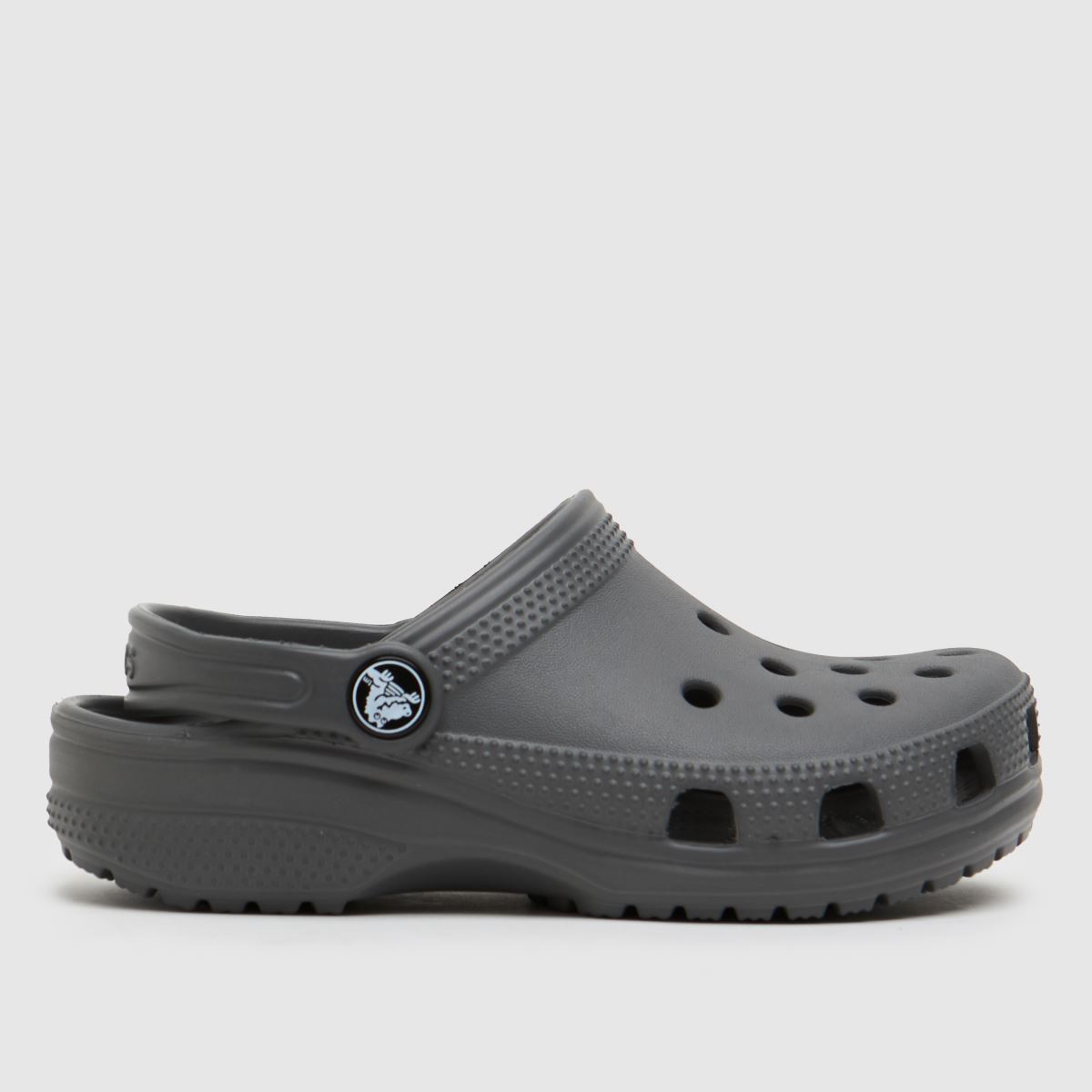 schuh Crocs Classic Clog Junior in Grey