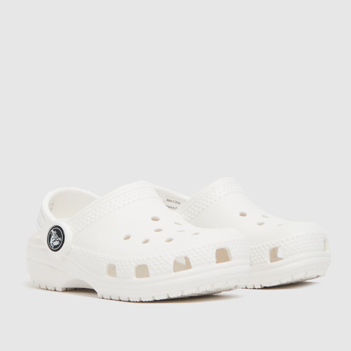 Schuh Crocs Classic Clog Toddler In White