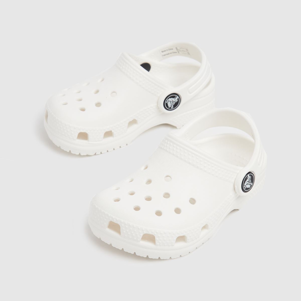 Schuh Crocs Classic Clog Toddler In White