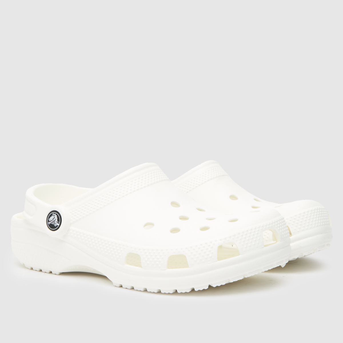 Schuh Crocs Classic Clog Youth In White