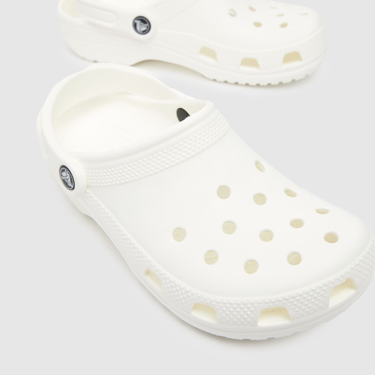 Schuh Crocs Classic Clog Youth In White