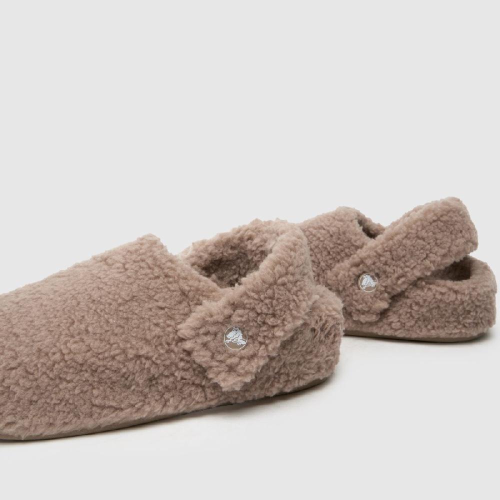 Schuh Crocs Classic Cozzzy In Beige