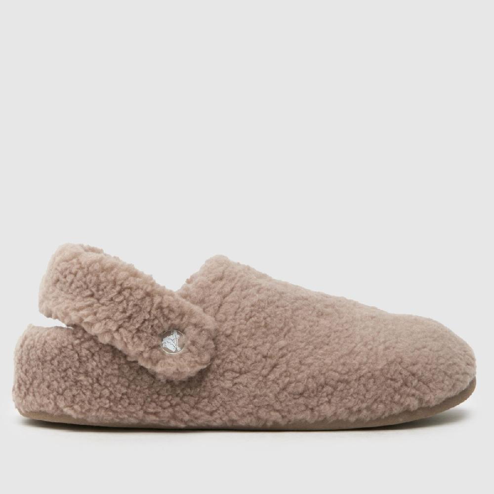schuh Crocs Classic Cozzzy in Beige