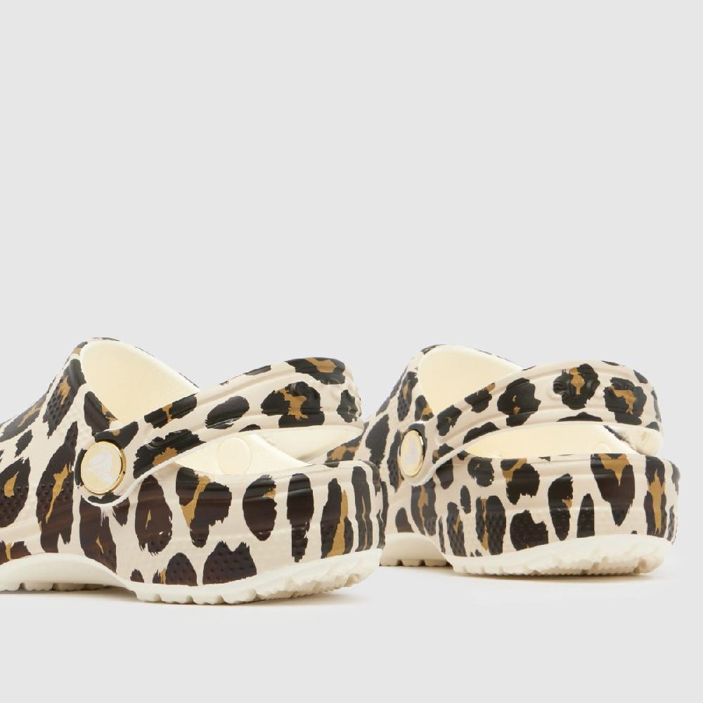 Schuh Crocs Classic Leopard Clog Junior In Print