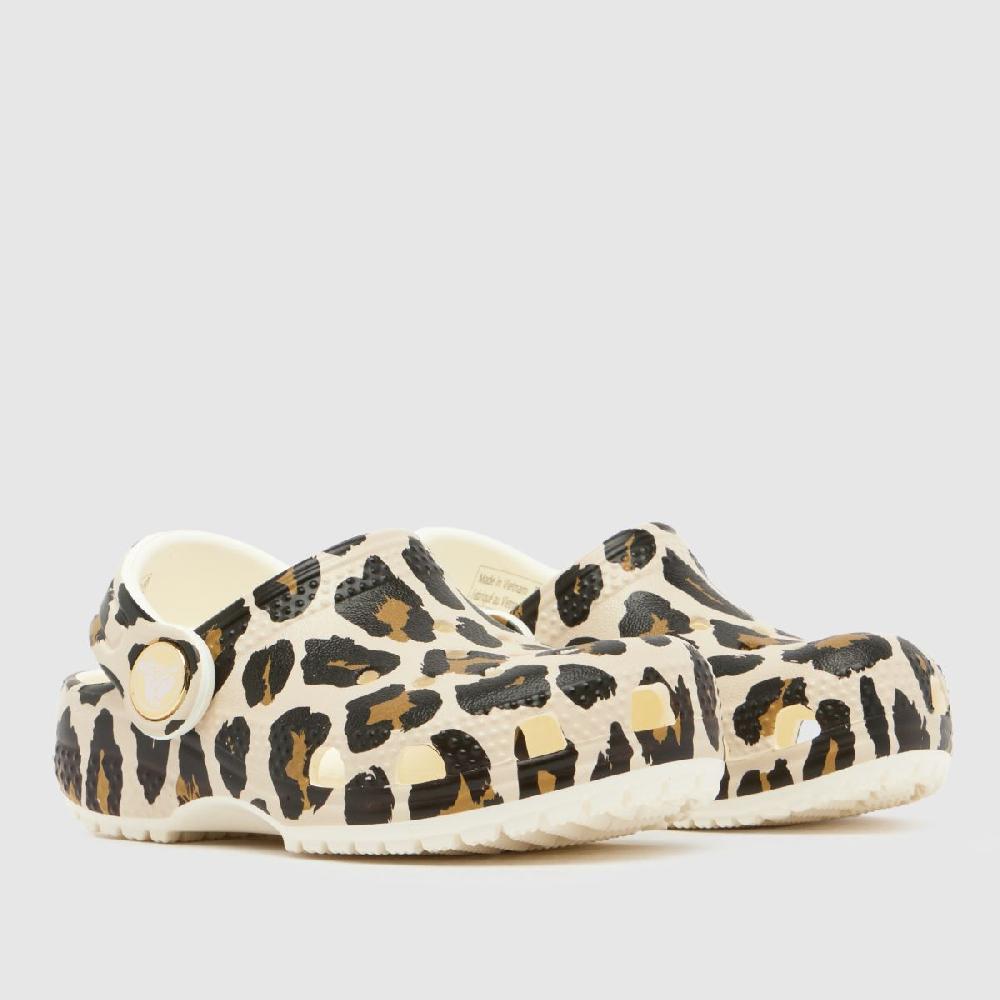 Schuh Crocs Classic Leopard Clog Toddler In Print