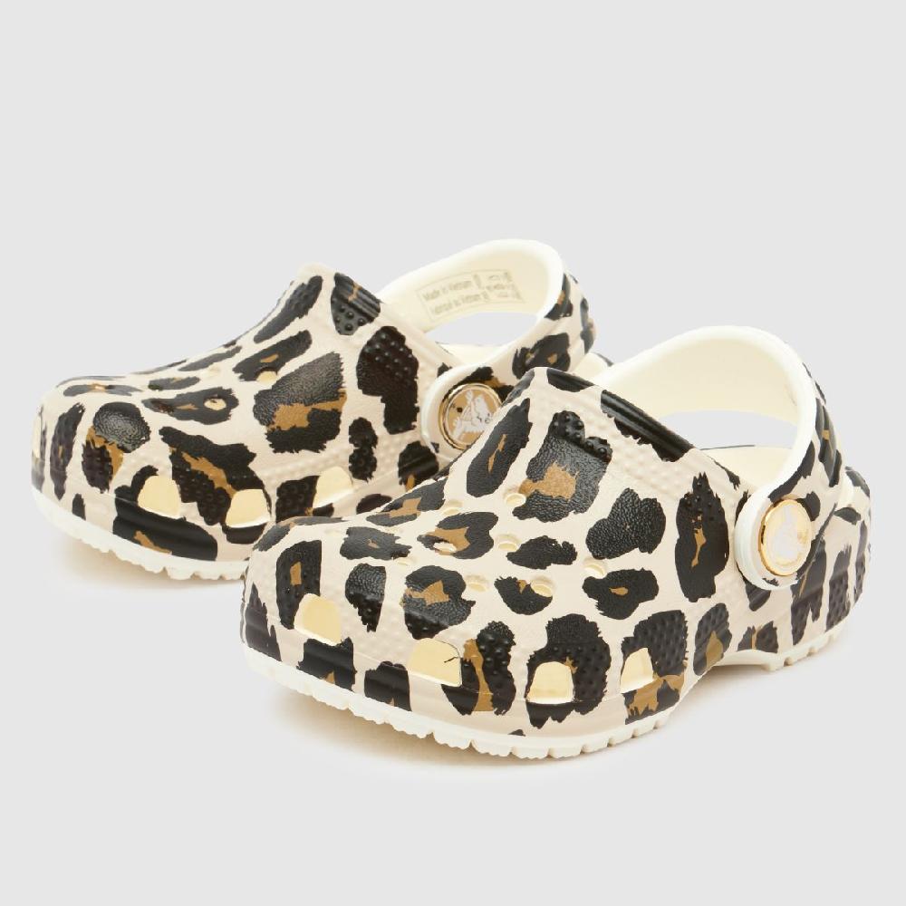 Schuh Crocs Classic Leopard Clog Toddler In Print