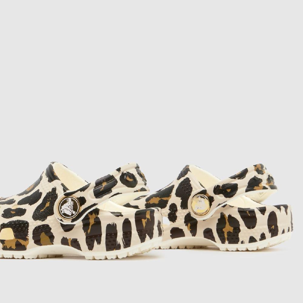 Schuh Crocs Classic Leopard Clog Toddler In Print