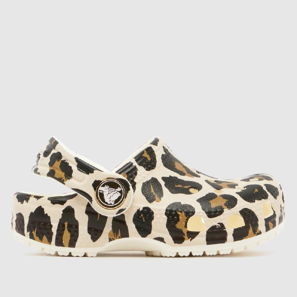 schuh Crocs Classic Leopard Clog Toddler in Print
