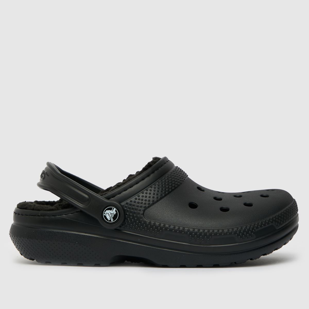 schuh Crocs Classic Lined Clog in Black
