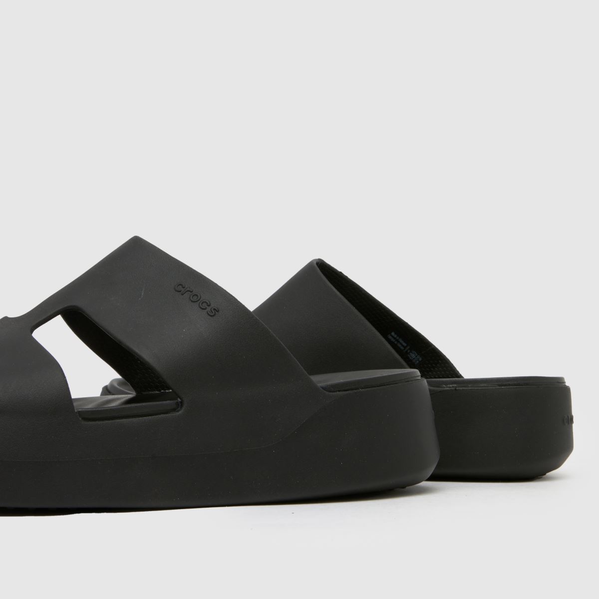 Schuh Crocs Getaway Platform H-Strap In Black