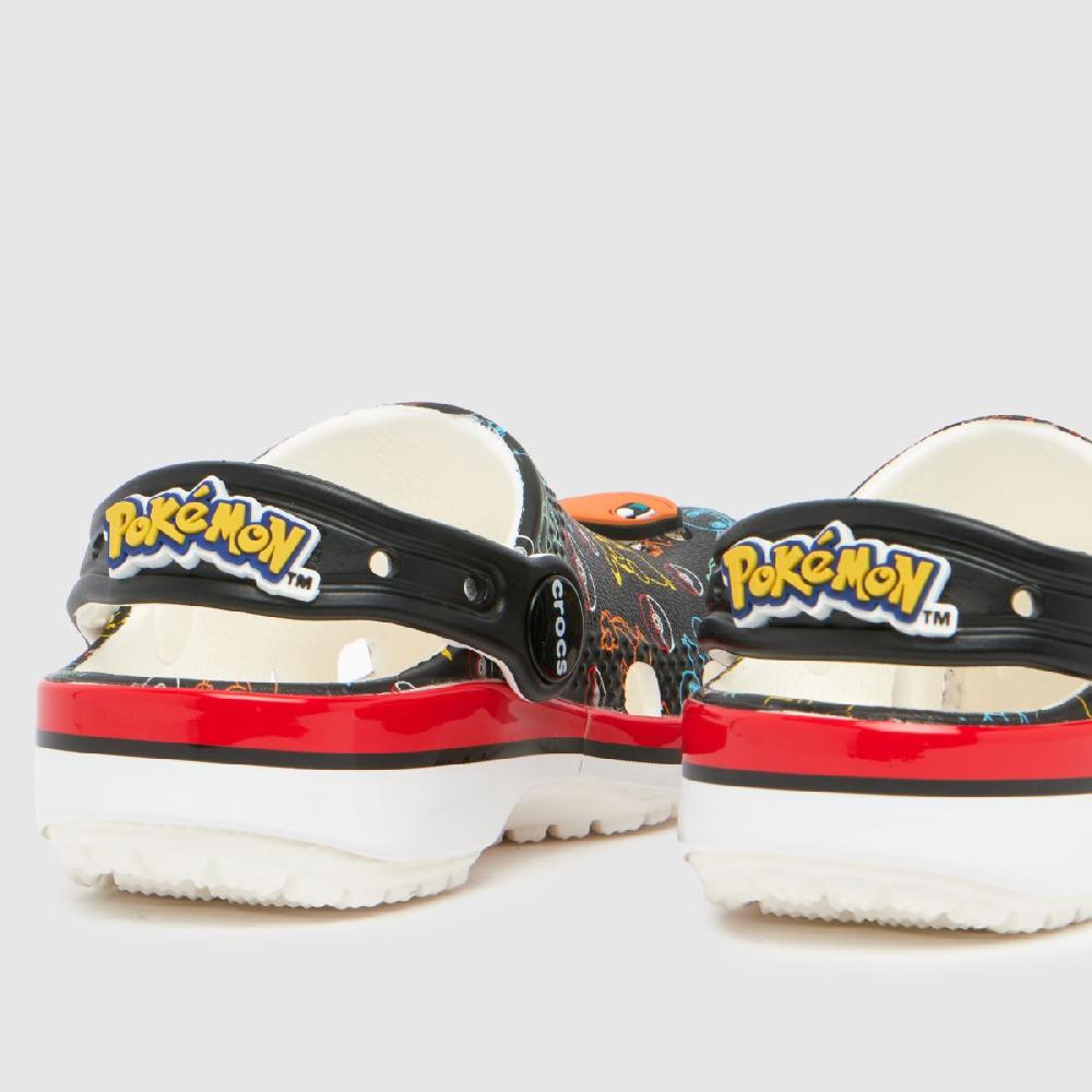 Schuh Crocs X Pokemon Clog Toddler In Black Multi