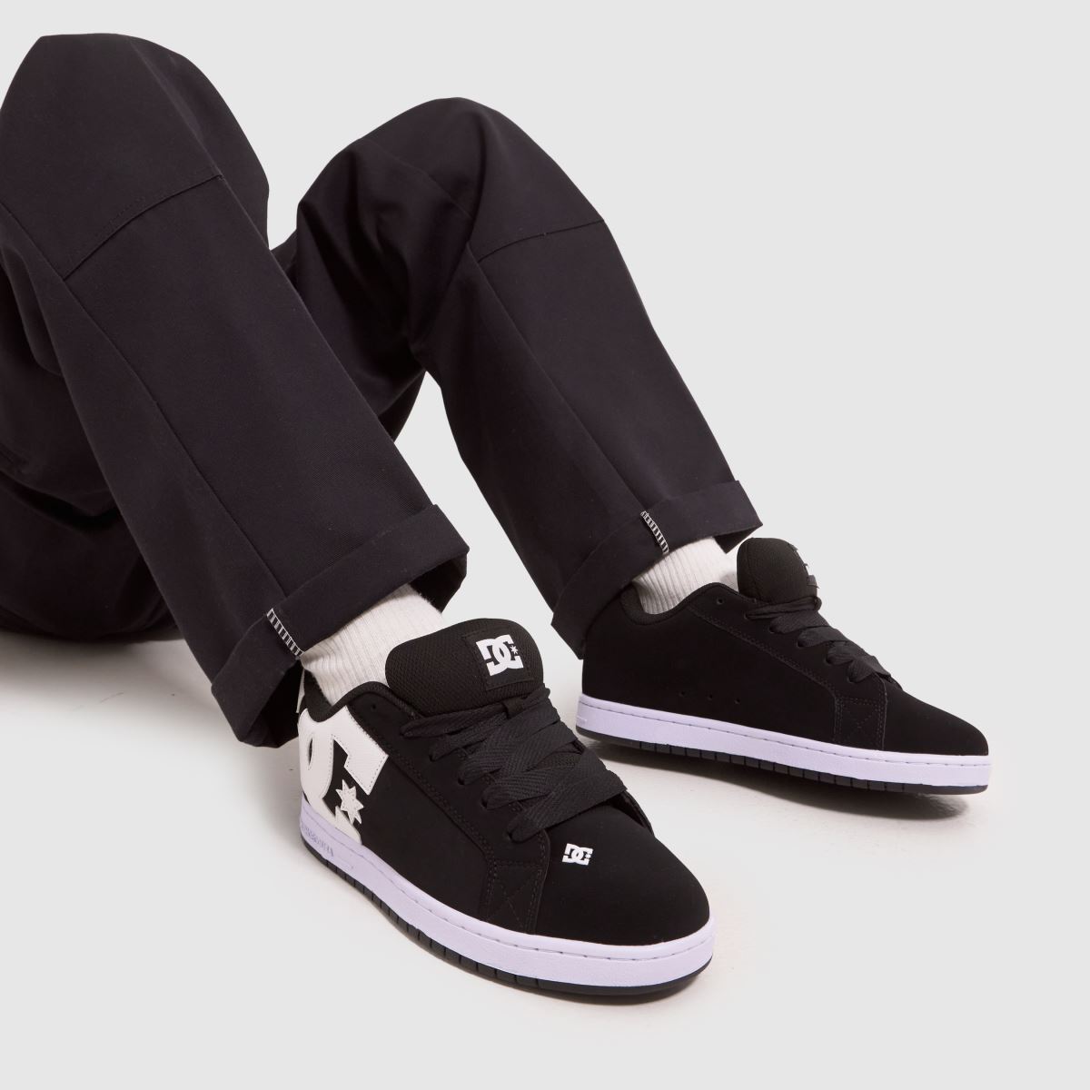 Schuh DC Court Graffik In Black & White