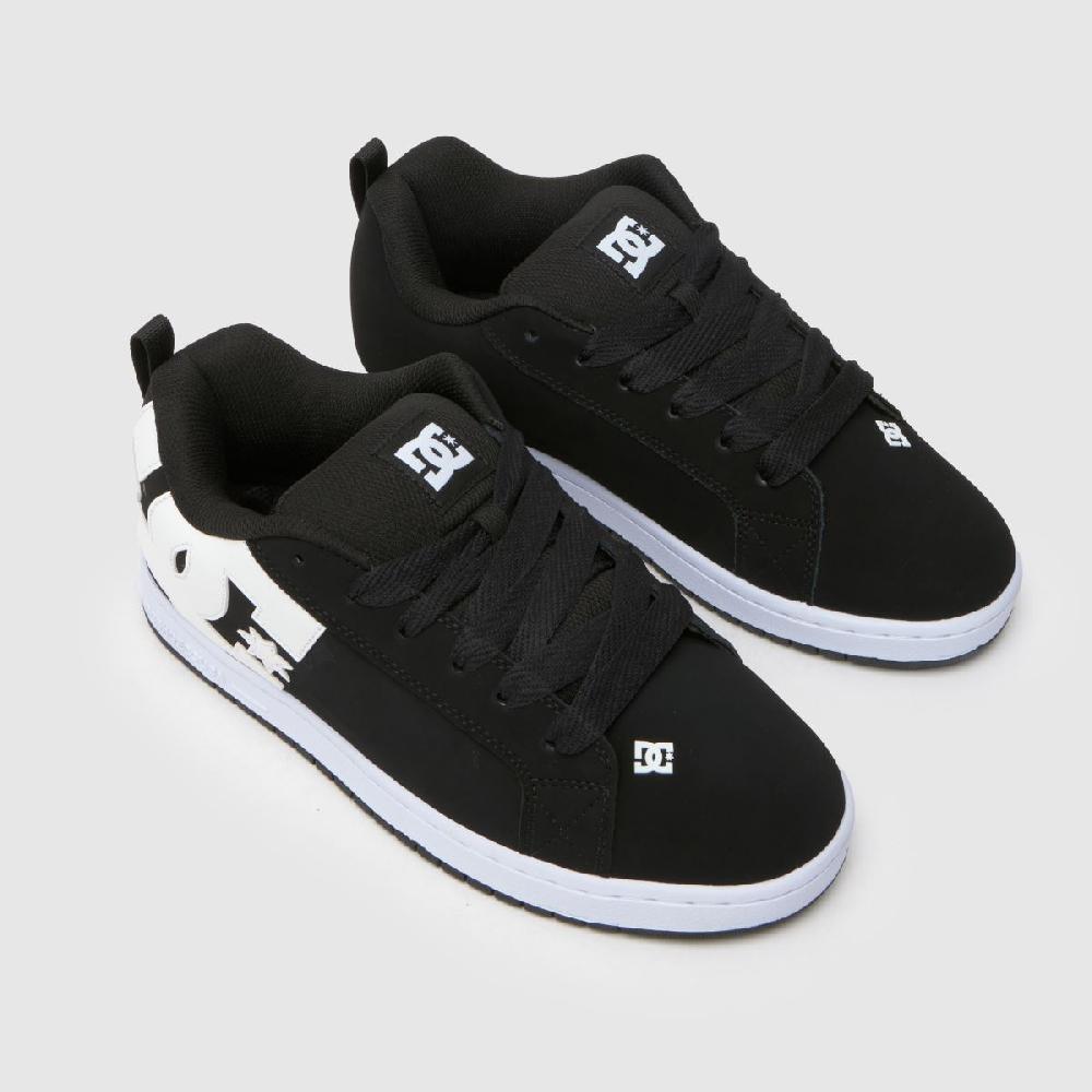 Schuh DC Court Graffik In Black & White