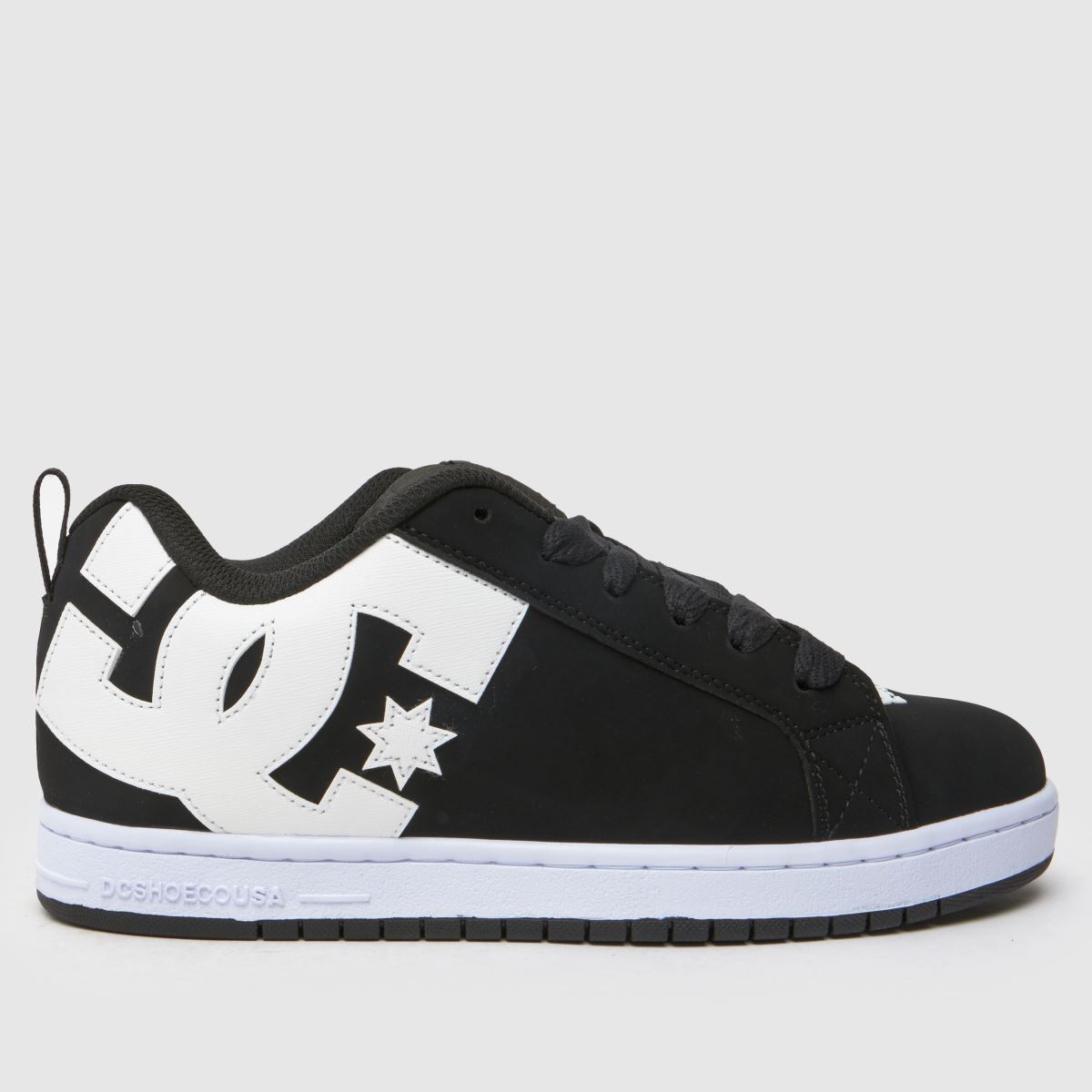 schuh DC Court Graffik in Black & White