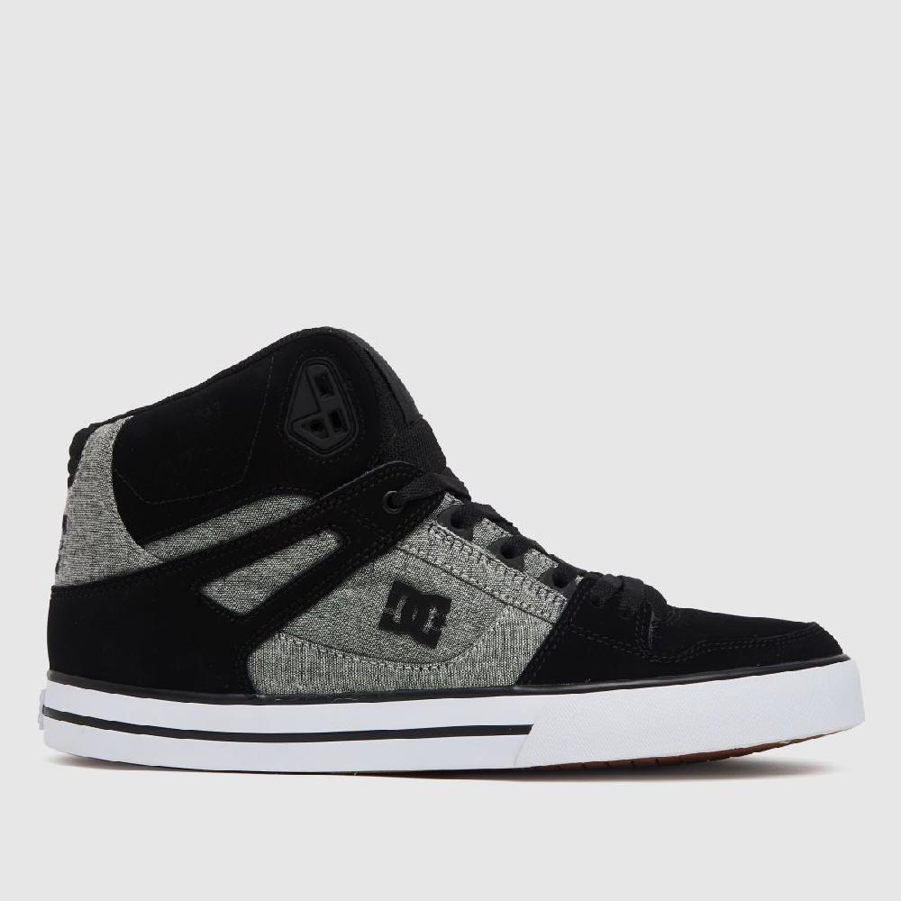 schuh DC Pure High Top Wc in Black & Grey