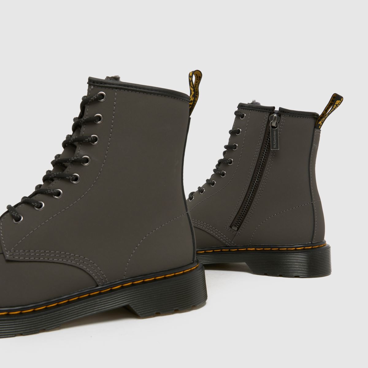 Schuh Dr Martens 1460 Serena Youth In Grey