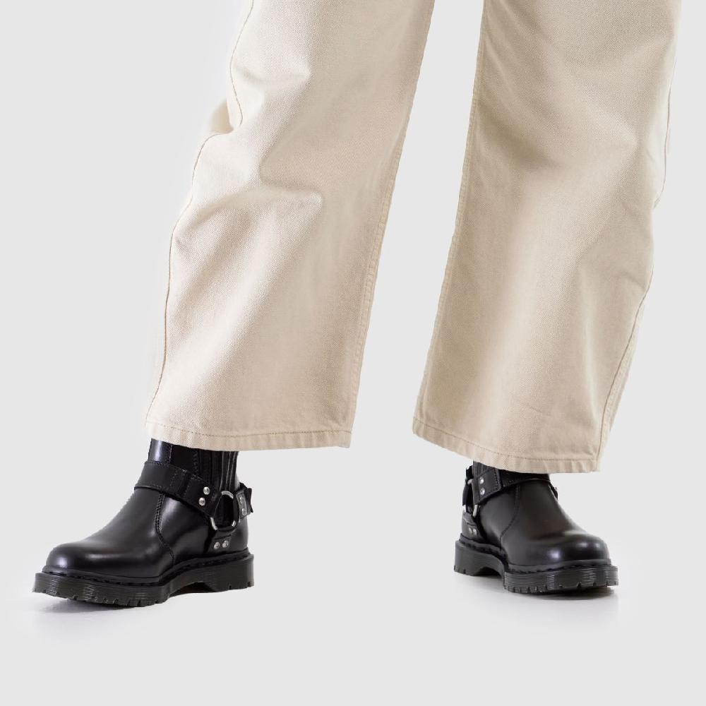 Schuh Dr Martens 2976 Harness Chelsea In Black