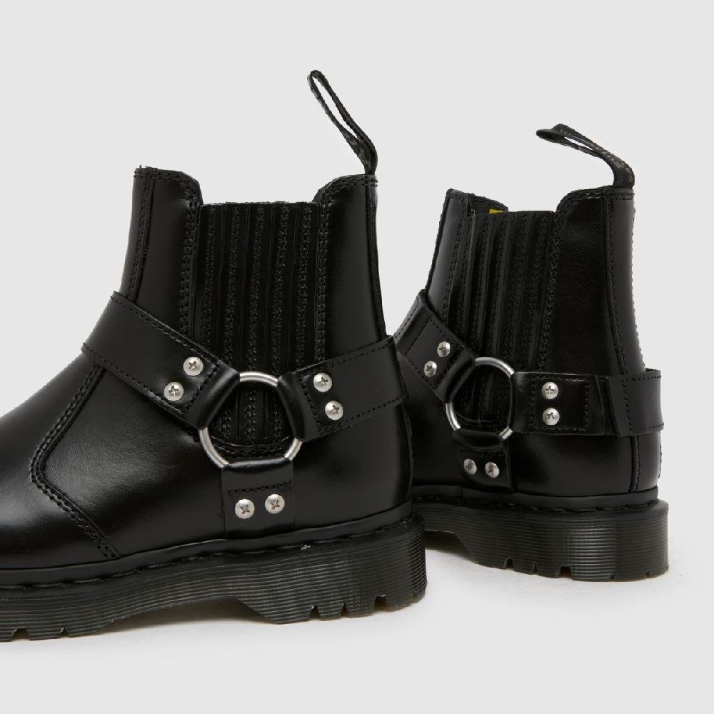 Schuh Dr Martens 2976 Harness Chelsea In Black
