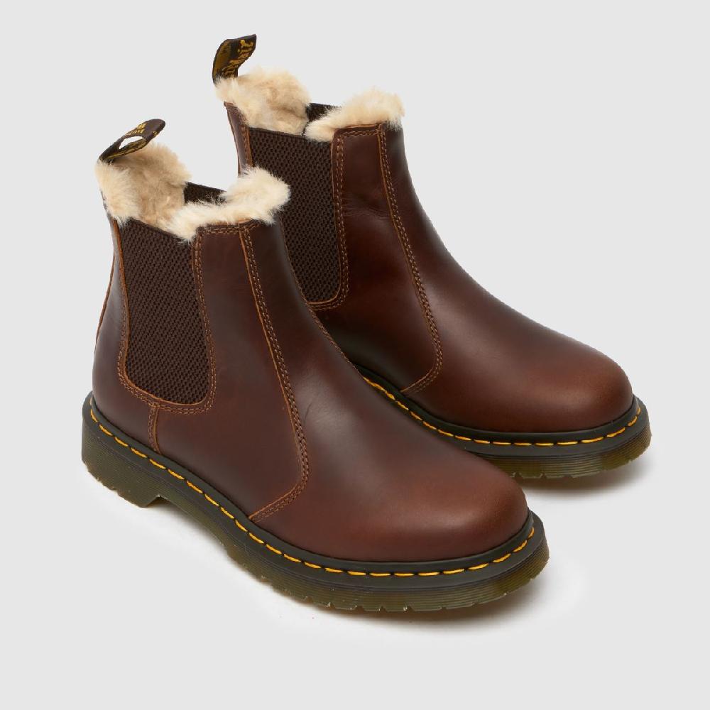Schuh Dr Martens 2976 Leonore In Brown