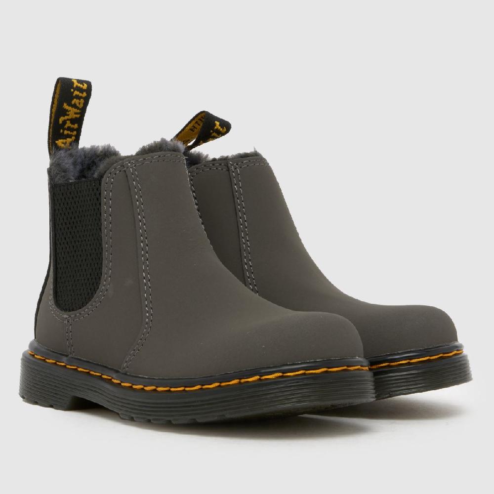 Schuh Dr Martens 2976 Leonore Toddler In Grey
