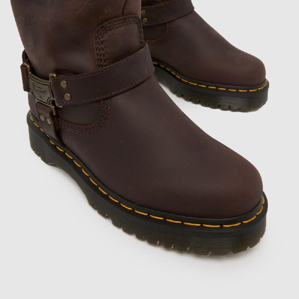 Schuh Dr Martens Anistone Hi In Dark Brown