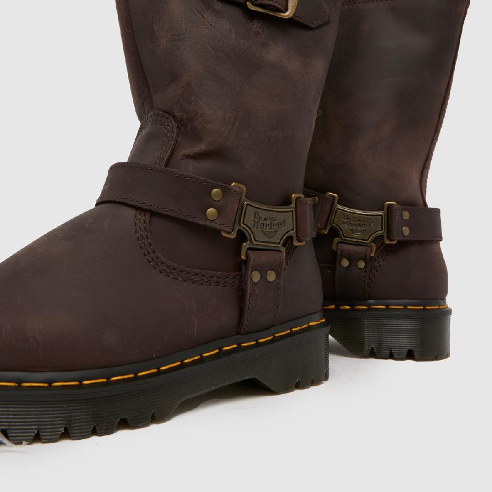 Schuh Dr Martens Anistone Hi In Dark Brown