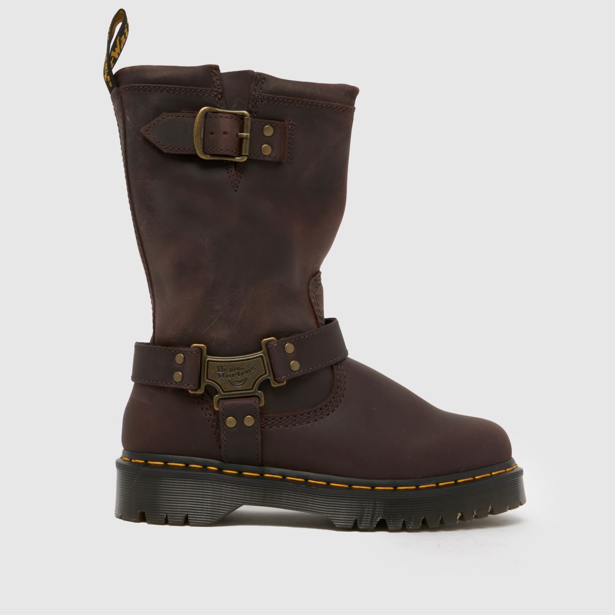 schuh Dr Martens Anistone Hi in Dark Brown