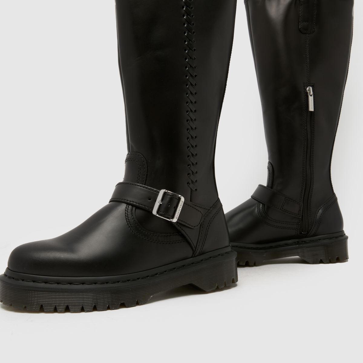 Schuh Dr Martens Anistone Knee Hi In Black