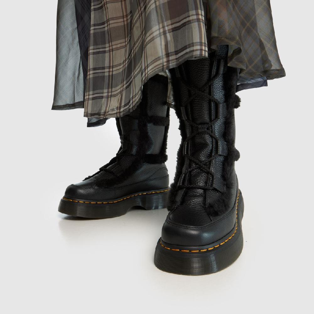 Schuh Dr Martens Buzz Lace High Leg In Black