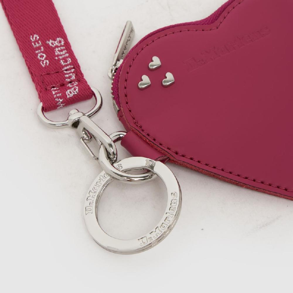 Schuh Dr Martens Heart Purse Bag Charm In Pink