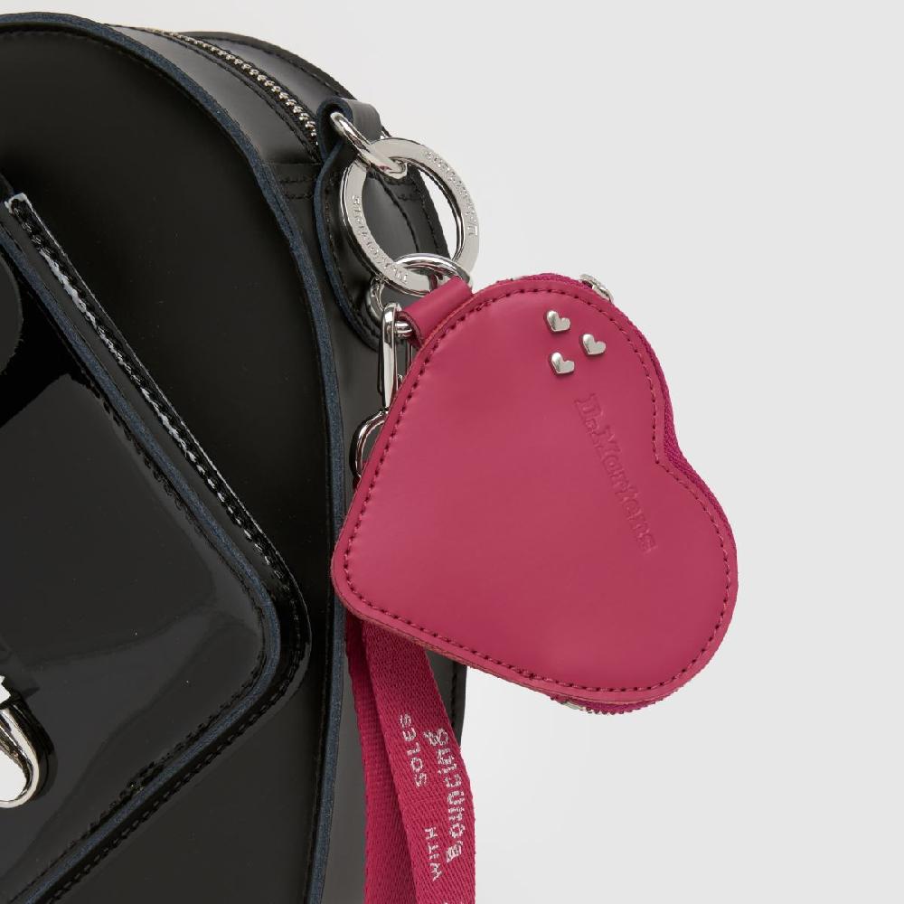 Schuh Dr Martens Heart Purse Bag Charm In Pink