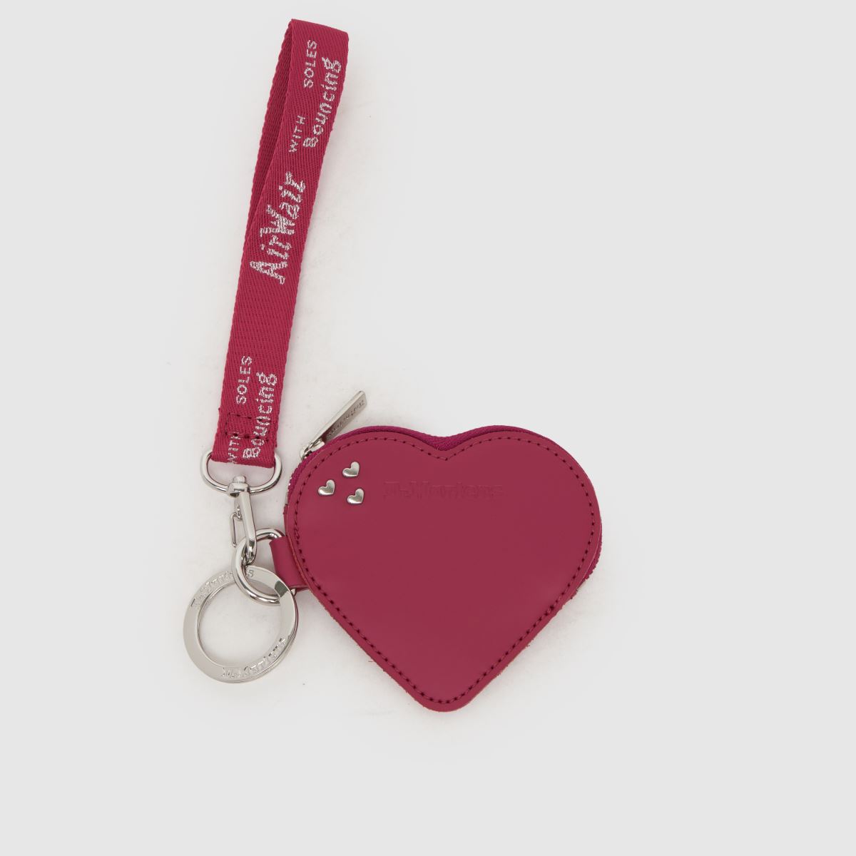schuh Dr Martens Heart Purse Bag Charm in Pink