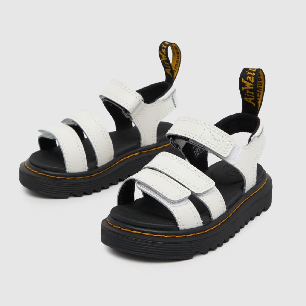 Schuh Dr Martens Klaire Toddler In White