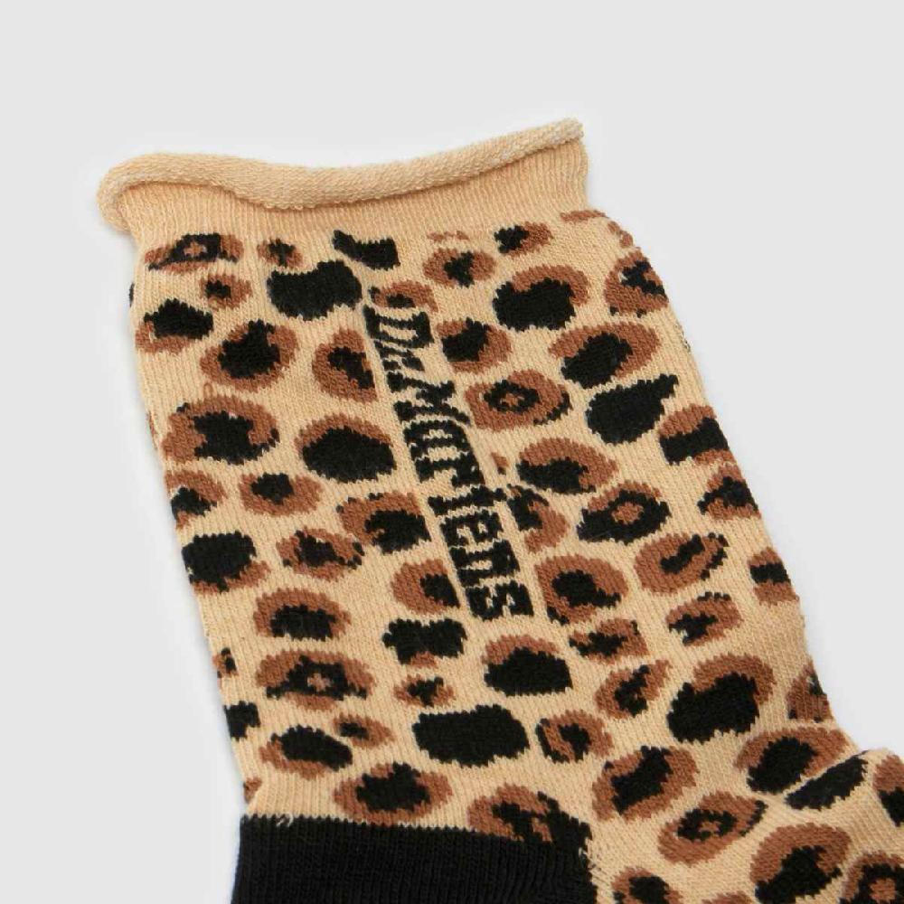 Schuh Dr Martens Leopard Heart Sock In Print