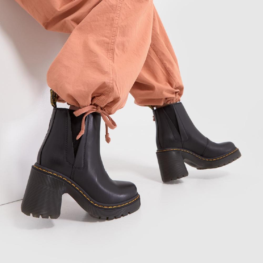 Schuh Dr Martens Spence Heeled In Black